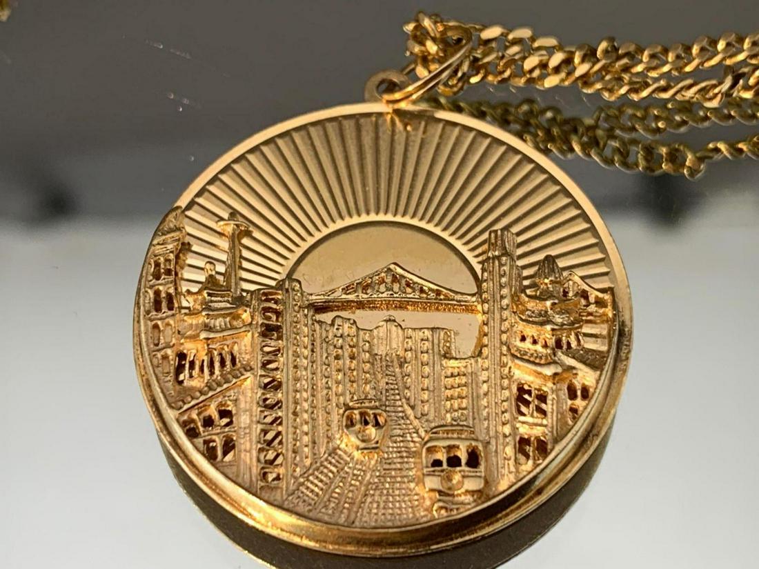 14k Gold Medallion And Chain (1 of 7)