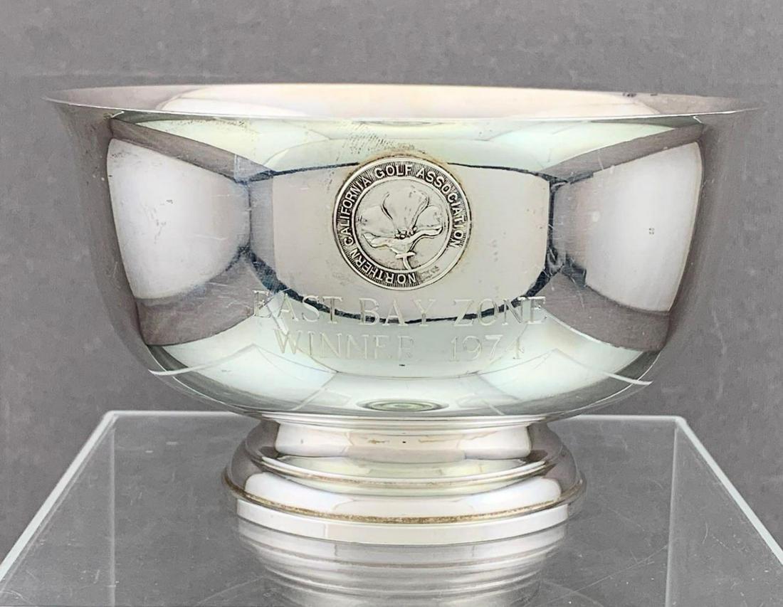 Sterling Silver Golf Trophy, 220g (1 of 8)