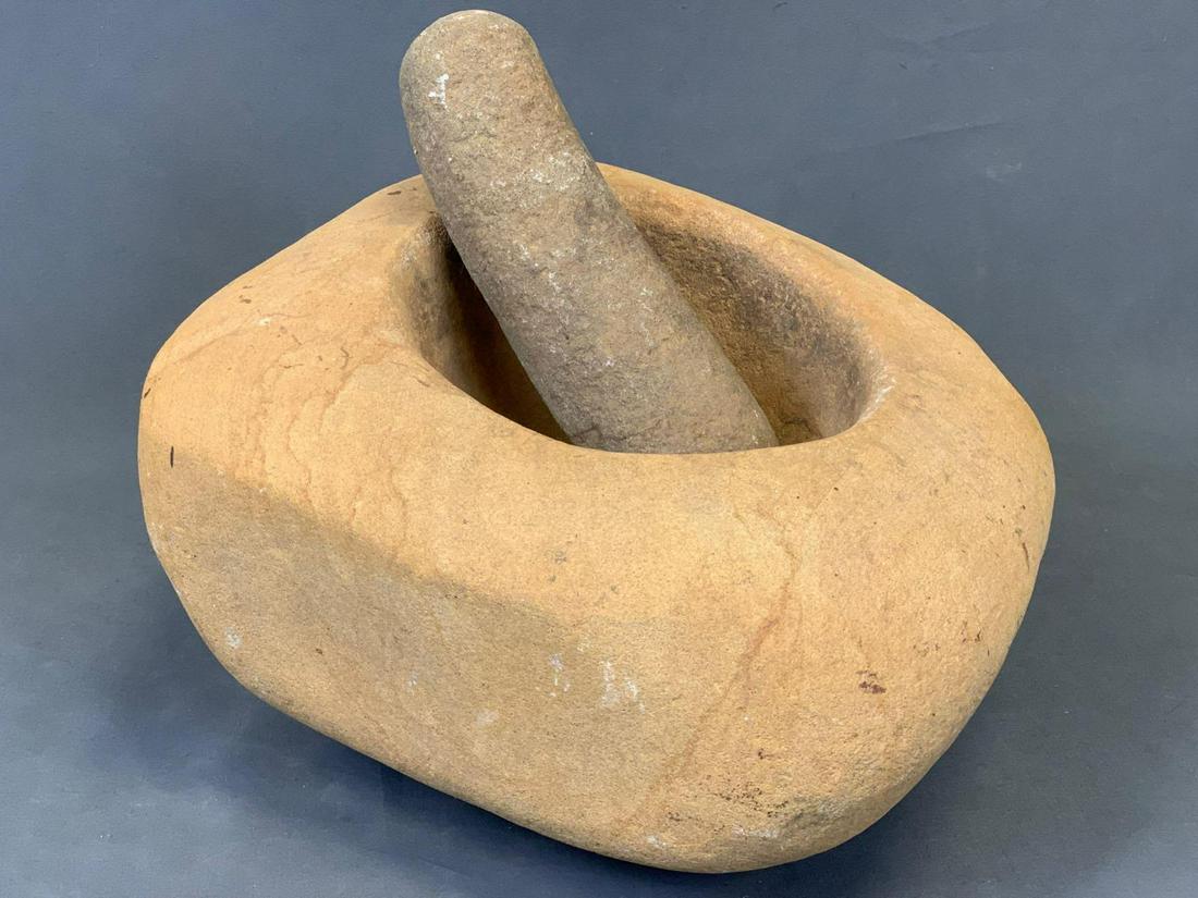 Native American Mortar And Pestle (1 of 9)