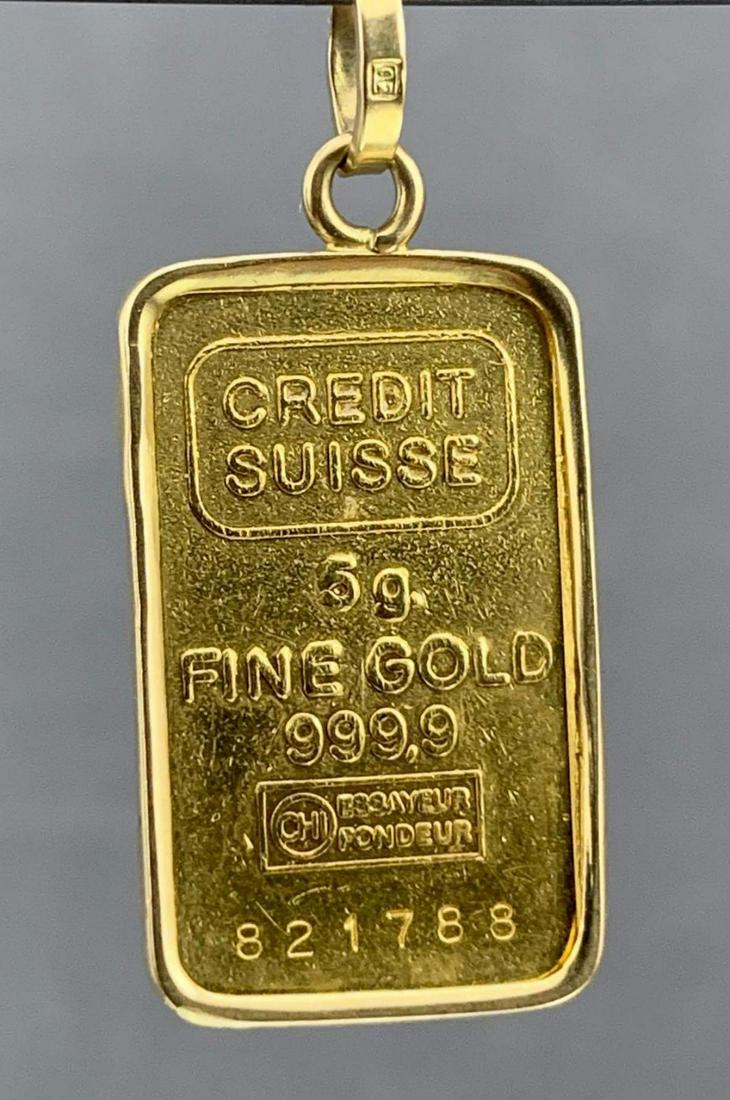 24k Gold Bar, 5g (1 of 4)