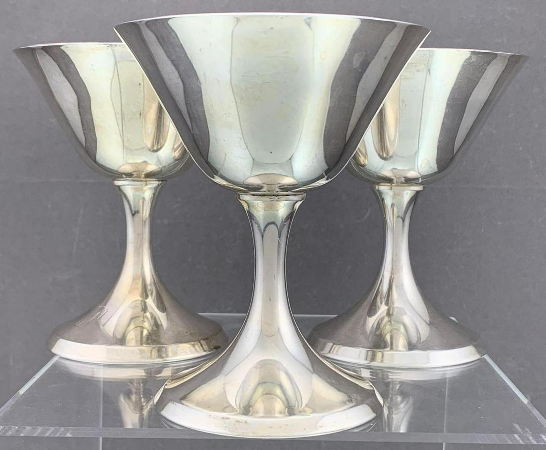 Three Steiff Sterling Silver Presentation Goblets (1 of 7)