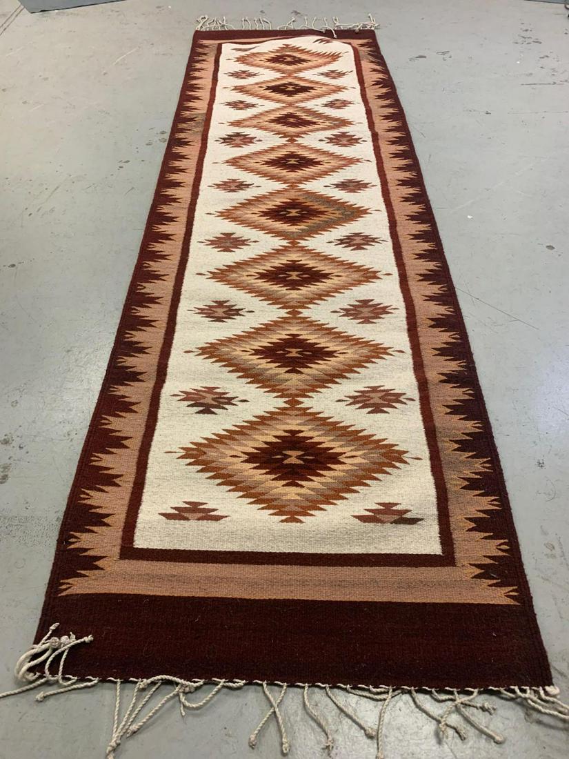 Central American Runner, With Diamond Geometric Designs (1 of 11)