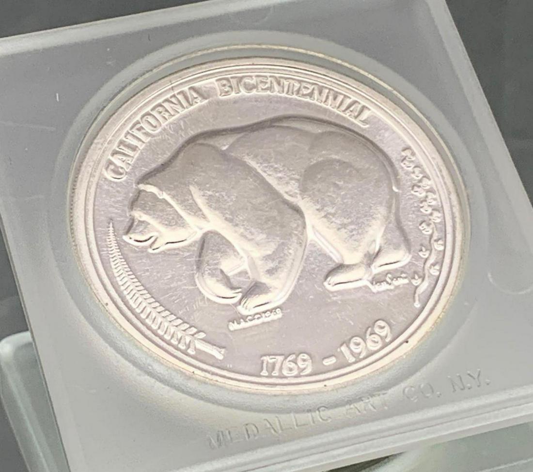 1 oz. Round .999 Silver California Bicentennial Coin (1 of 6)