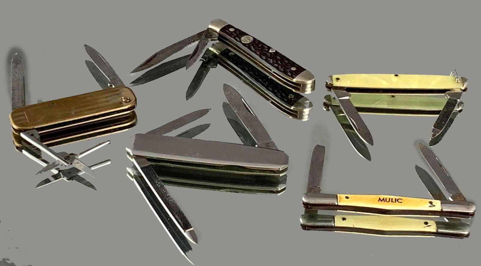 Five Vintage Pocket Knives (1 of 4)