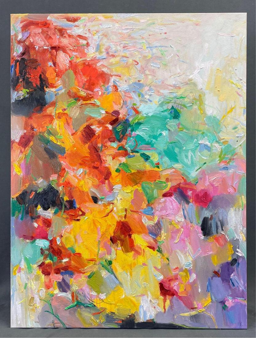 Painting by YangYang Pan 2013 Abstract Oil on Canvas (1 of 11)