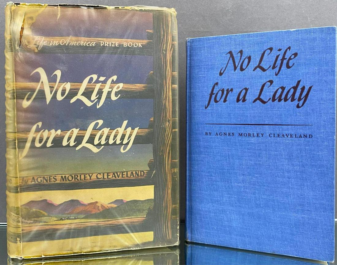 2 1941 Author Signed Books by Agnes Morley Cleveland (1 of 17)
