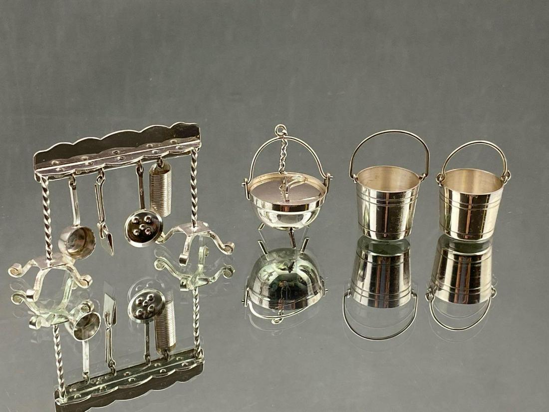 Hooijkaas Holland Miniatures Sterling Silver &.835 (1 of 7)