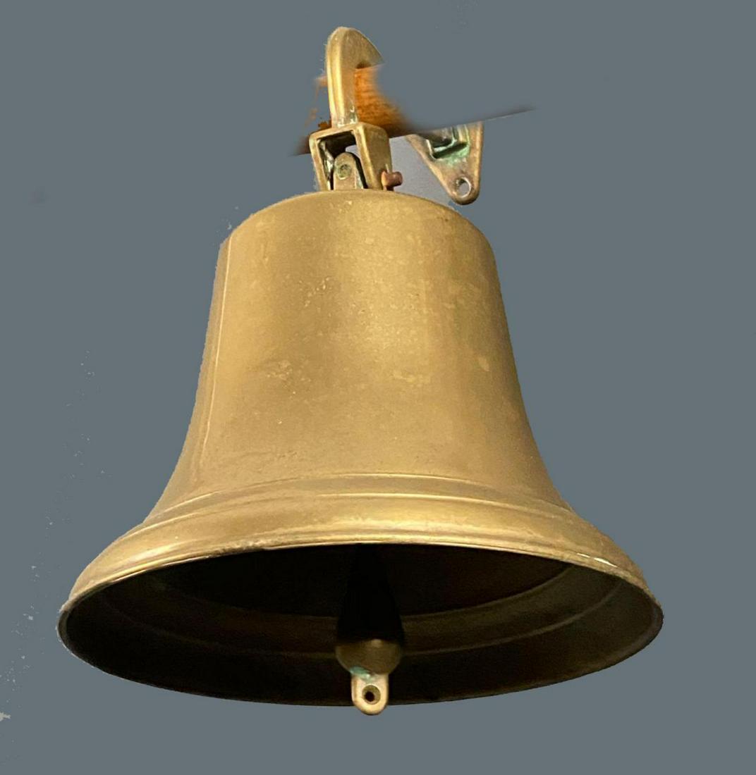 Antique or Vintage Ship's Brass Bell (1 of 6)