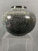 Mid Century Modern Glazed Blue And Black Ceramic Vase - 3