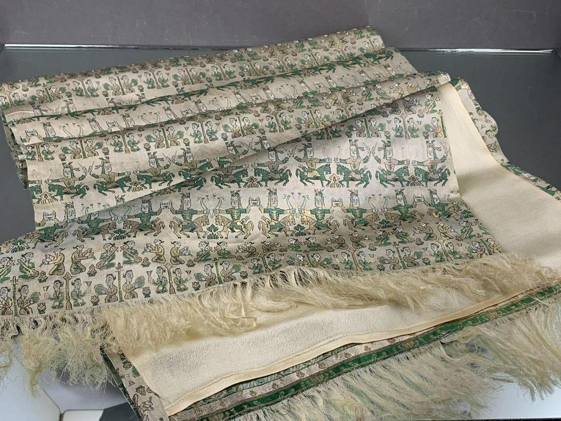 hinese Silk And Metallic Gold Double Sided Woven (1 of 8)