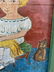 Early British 20th Century Folk Art Painting of Girl - 2