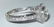 Art Deco Style Platinum Diamond Engagement Ring. 1.30ct - 2