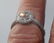Art Deco Style Platinum Diamond Engagement Ring. 1.30ct - 7