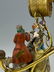 Antique French Mantle Clock with Porcelain Figures, - 10