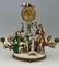 Antique French Mantle Clock with Porcelain Figures,