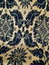 Antique Indigo Blue and Beige Coverlet - 10