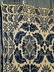 Antique Indigo Blue and Beige Coverlet - 11