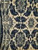 Antique Indigo Blue and Beige Coverlet - 15