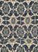 Antique Indigo Blue and Beige Coverlet - 16