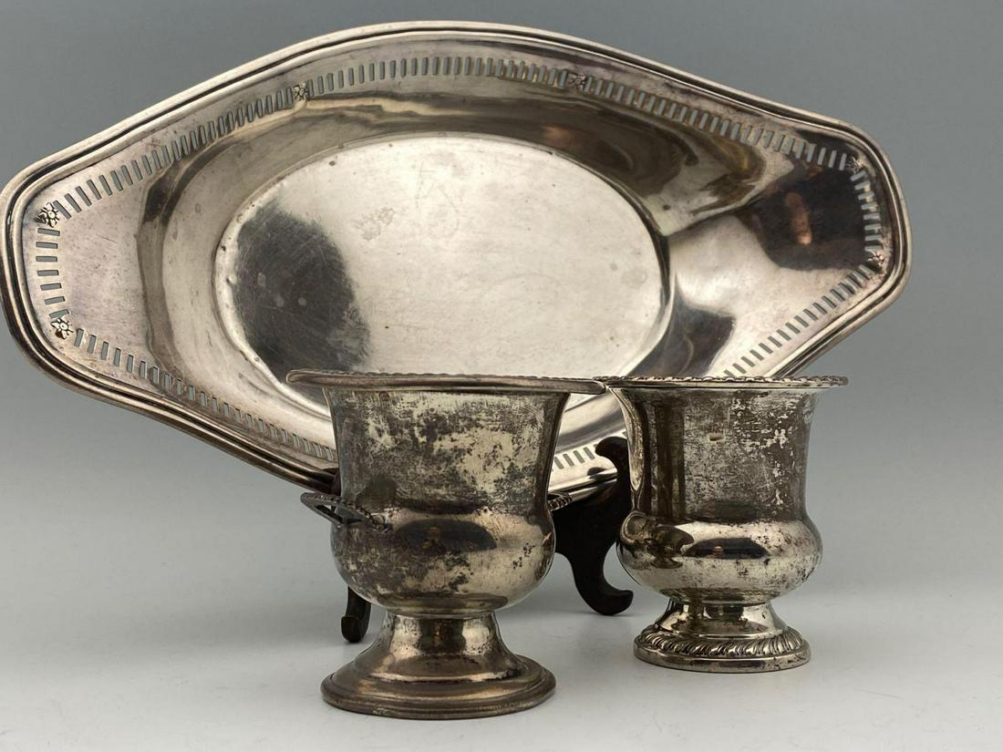 3 Piece Sterling Silver Lot, 273.3g (1 of 8)