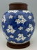 Kangxi Style Prunus Flower Chinese Porcelain Ginger