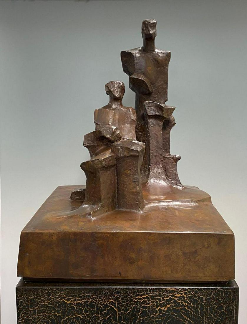 La Famiglia, Mario Negri, 1967, Monumental Bronze on (1 of 18)