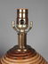 Pair of Modernist Rattan Table Lamps, Manner of - 4
