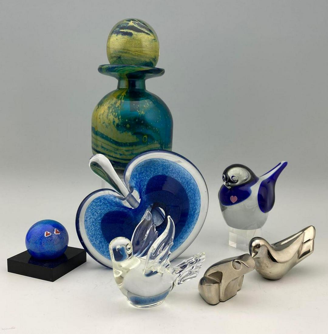 Lot of Signed Art Glass and Dansk Figurines (1 of 14)