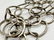 Sterling Silver Hand Hammered Link Necklace - 5