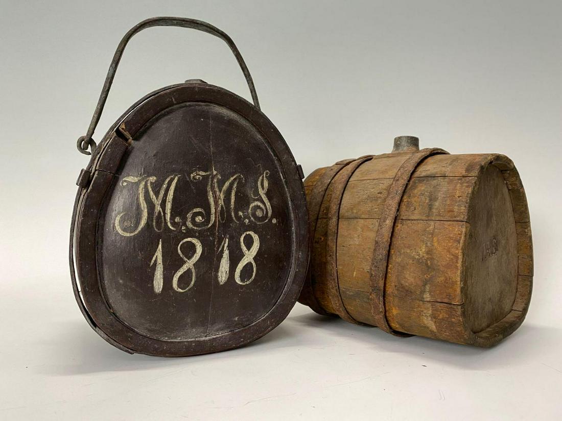 Antique Swedish Primitive Water & Spirits Casks (1 of 18)