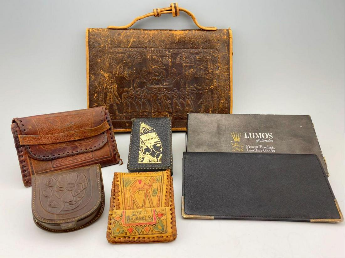 Collection of Vintage Leather Bags and Accessories (1 of 16)