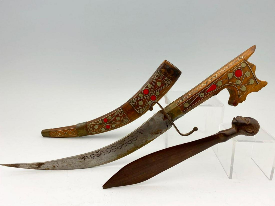 North African Nimcha Dagger, Early 20th C (1 of 16)