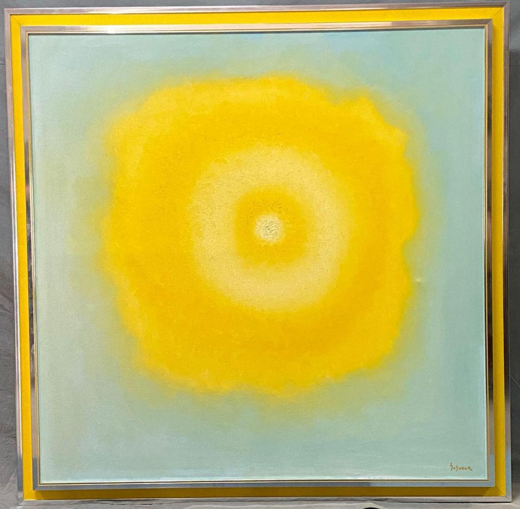 Michael Schreck, Monumental Abstract on Board, American (1 of 12)