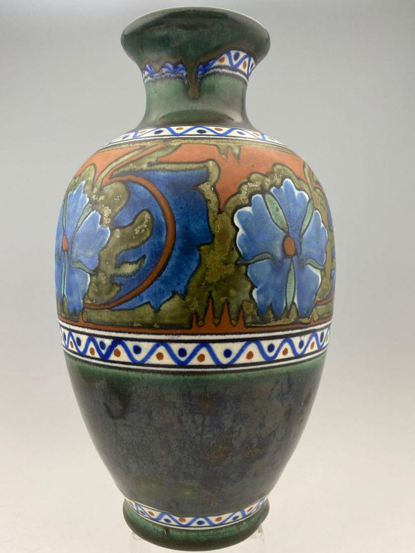 Zuid Holland Gouda Art Pottery Anjer Vase (1 of 10)