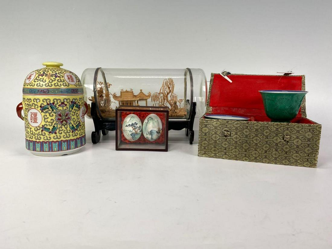 Lot of Chinese Decorative Items, Including Porcelain (1 of 20)