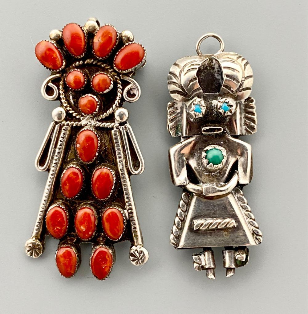 Two Native American Kachina Pendants (1 of 3)