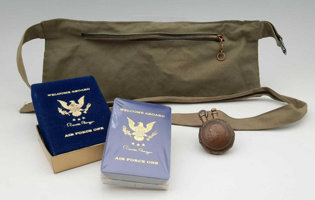 WWII Trench Art Coin Lighter and Other Military (1 of 8)