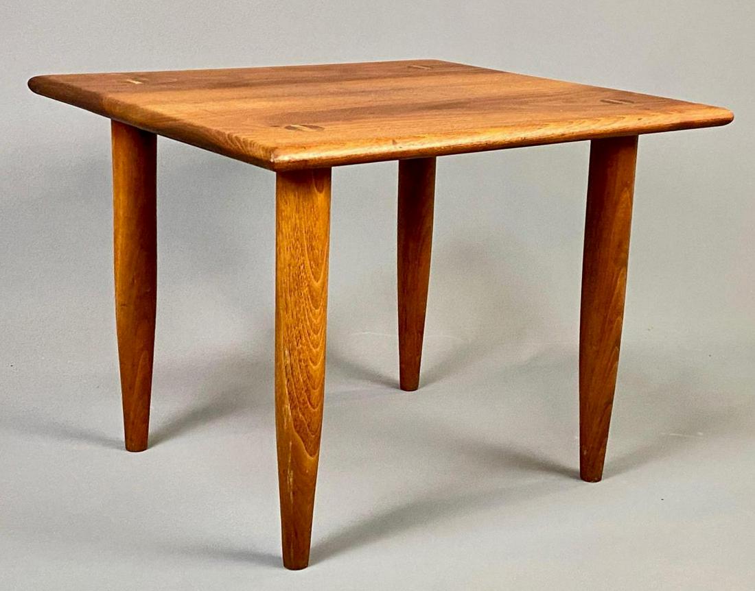 Mid Century Modern Side Table with Exposed Mortise and (1 of 9)