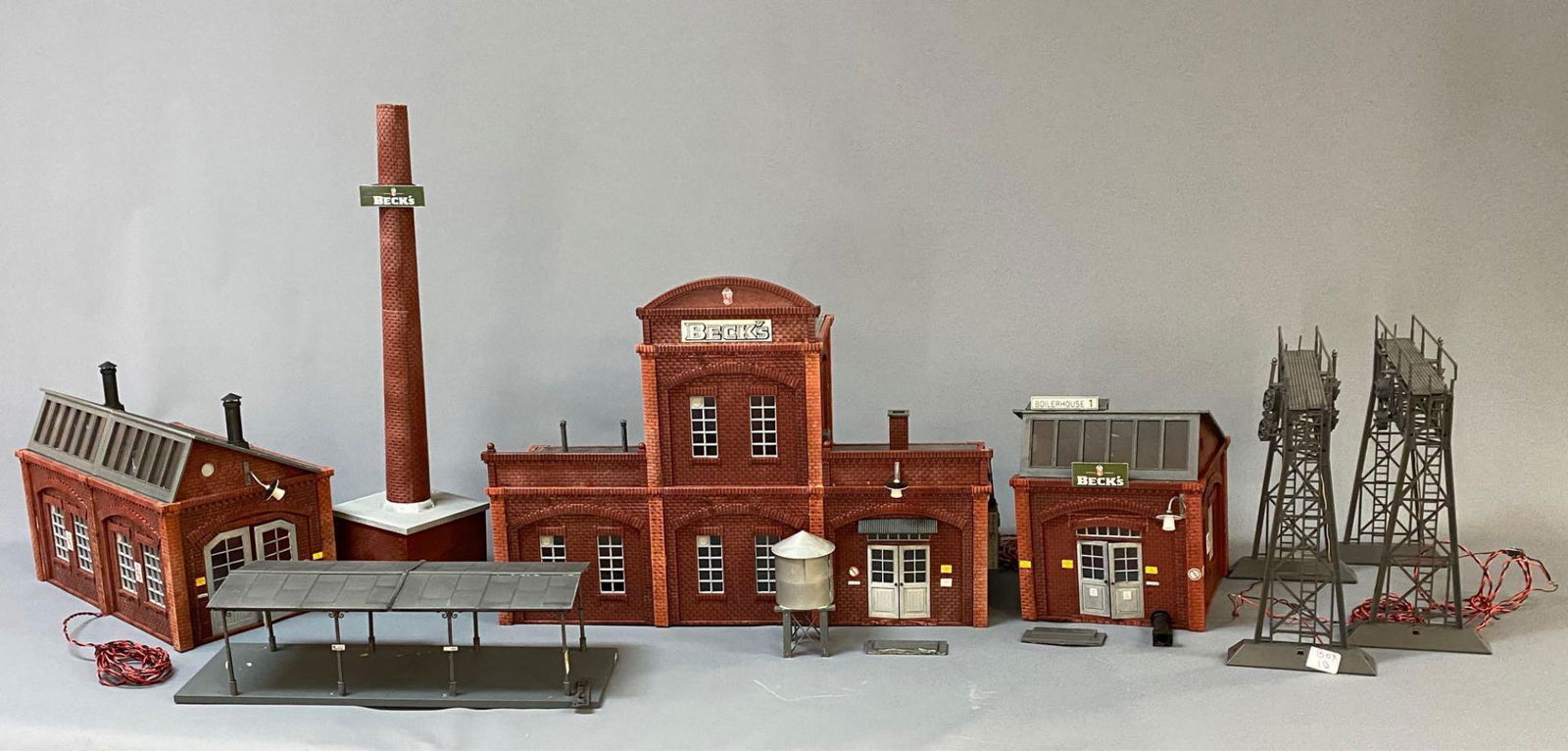 Beck's Brewery Model Train Building Collection, G Scale (1 of 13)