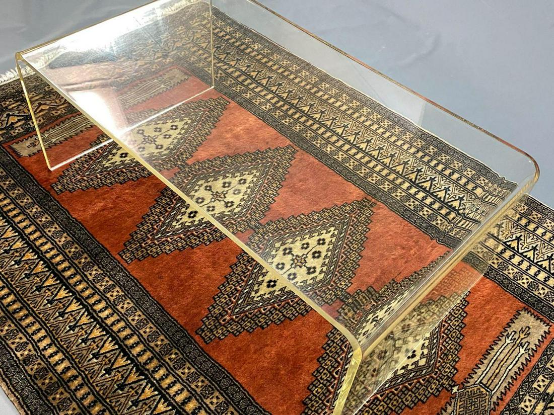 Mid Century Modern Lucite Waterfall Coffee Table (1 of 18)