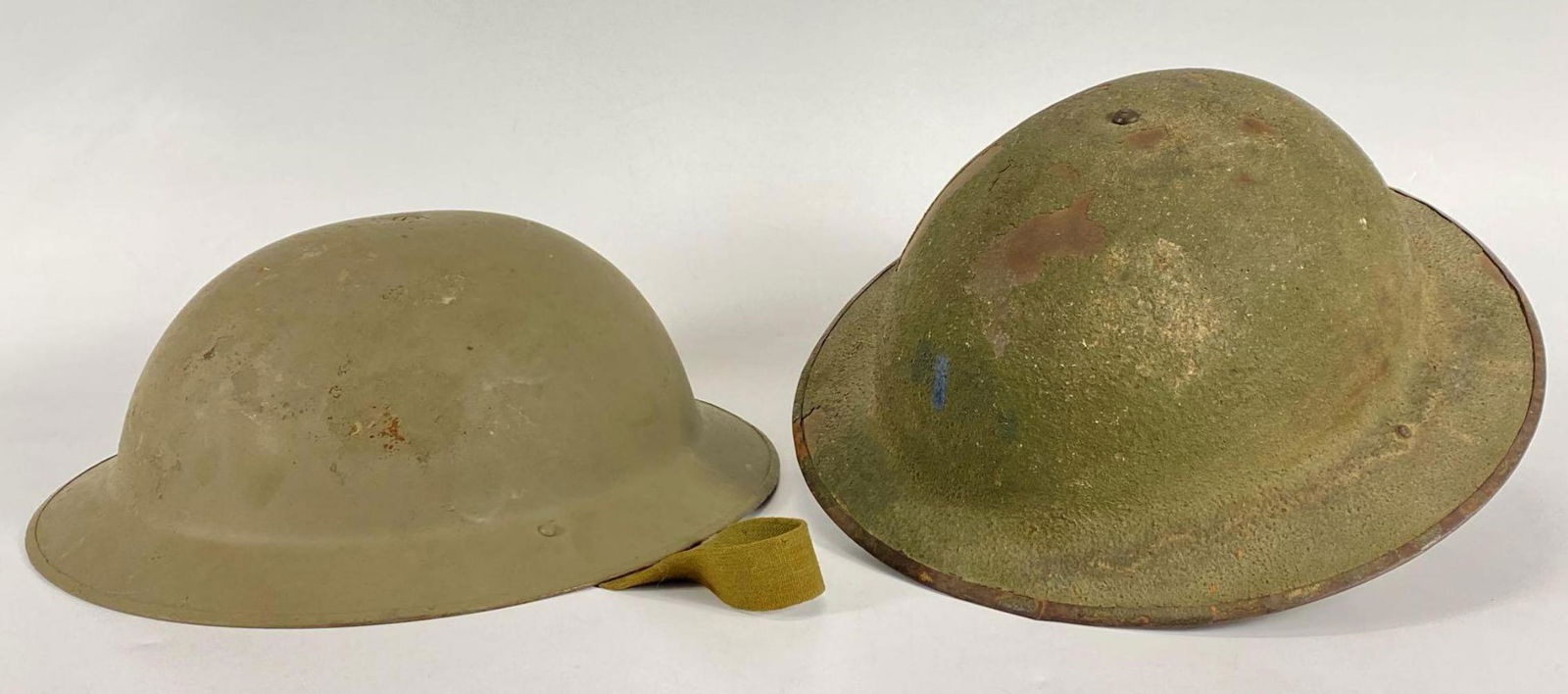 2 WWI Military Helmets (1 of 12)