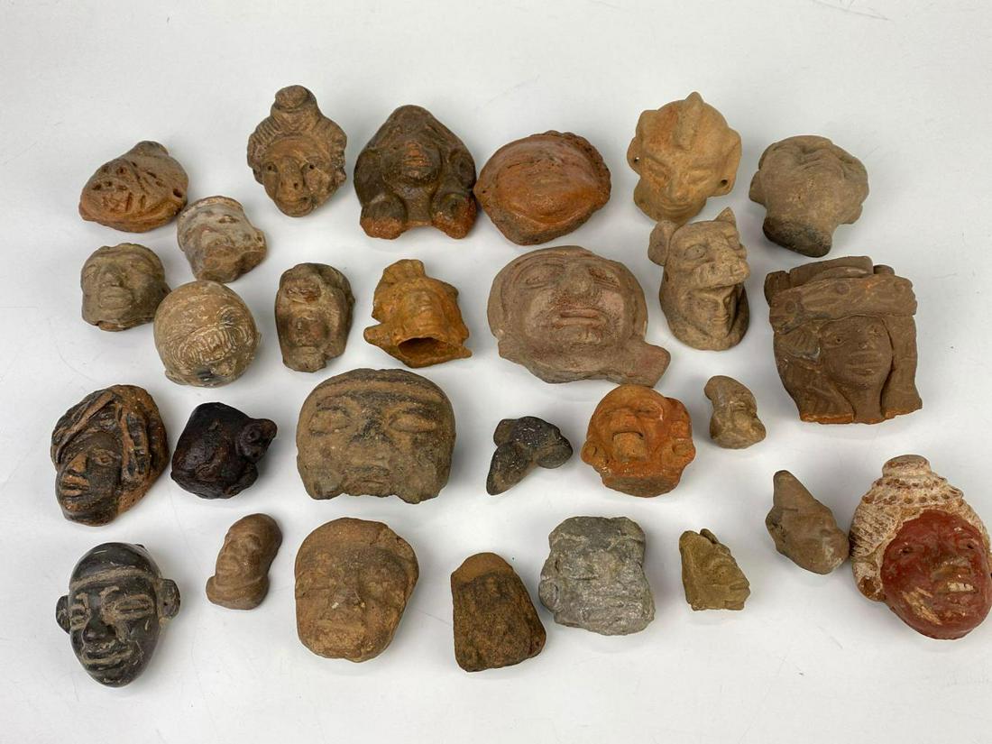 28 Pieces of Mayan Applique & Fragments, Primarily (1 of 16)