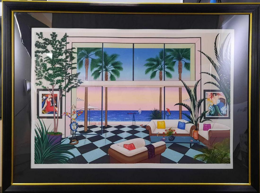 Signed Fanch Leadan Serigraph (1 of 7)