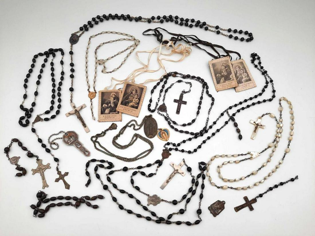 Antique & Vintage Rosaries and Other Religious Items (1 of 13)