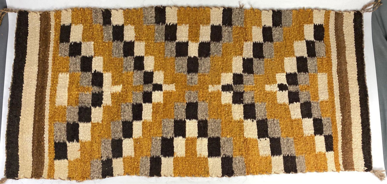 Native American Style Woven Rug or Blanket (1 of 6)