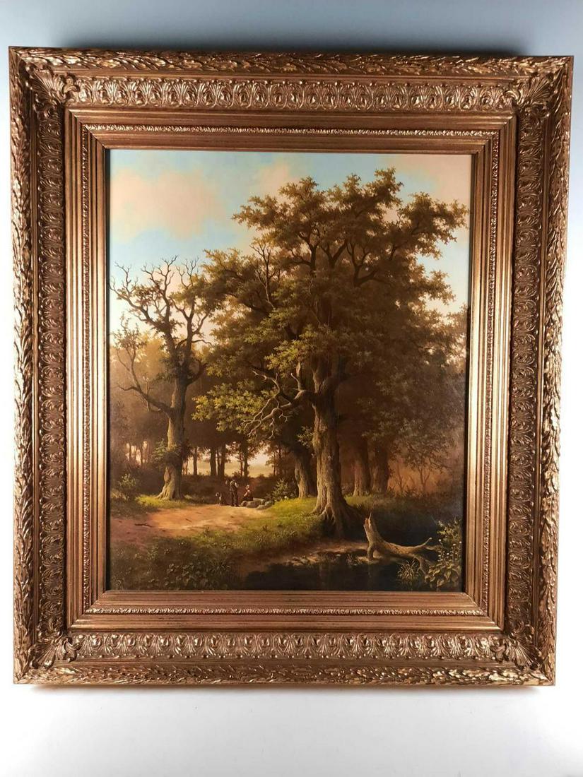 Forest Landscape, Ronald Meilof, Dutch Oil on Canvas (1 of 11)