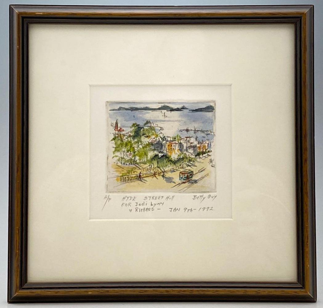 Betty Guy, San Francisco Hyde Street Landscape, (1 of 6)