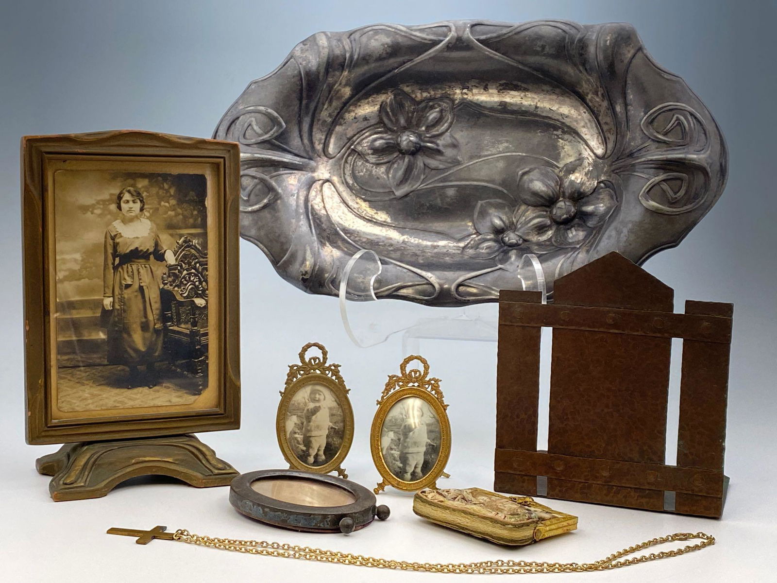 Lot of Arts and Crafts and Art Nouveau Antique Items (1 of 13)
