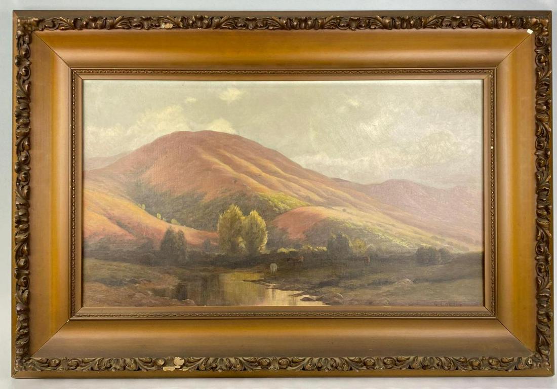 Gordon Coutts, California Plein Air Landscape, Oil on (1 of 15)
