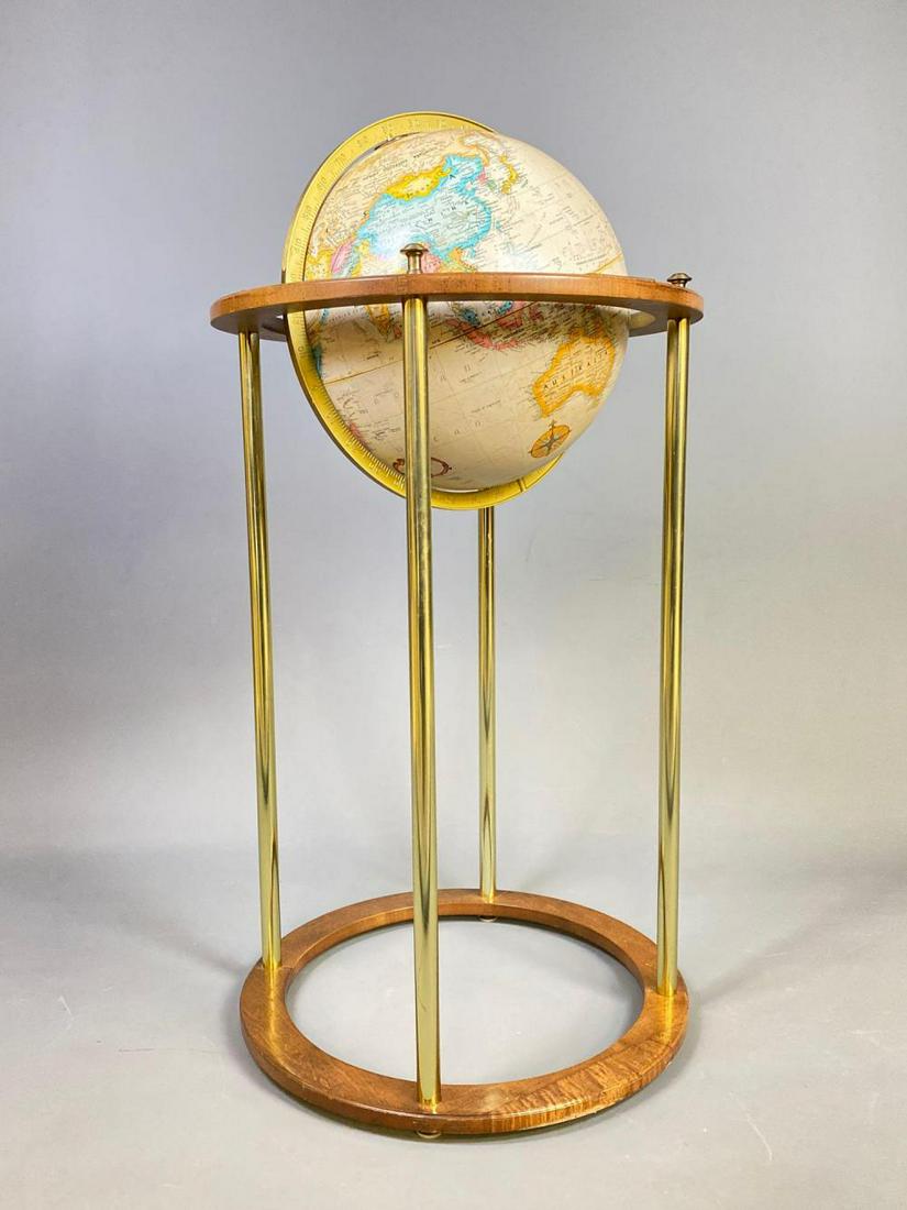 Globe Mounted on Brass Stand, For Seagate (1 of 10)